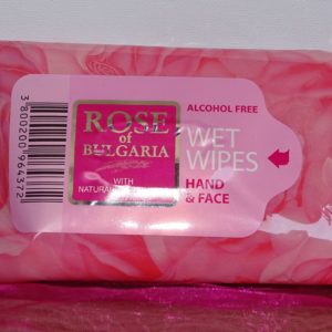 Rose of Bulgaria Q10 Make-up reinigingsdoekjes zonder alcohol