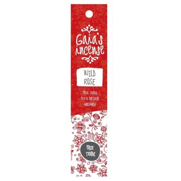 Wierook Gaia's Incense fairtrade - Wilde roos