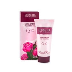 Regina Roses with Rose oil - zachte handcrème anti-age Q10 - 50 ml. 2 voor € 5.50