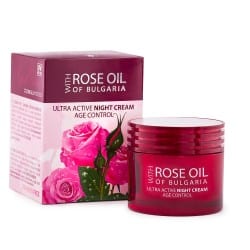 Regina Roses with Rose oil -  Ultra actieve nachtcrème age control - 50 ml.