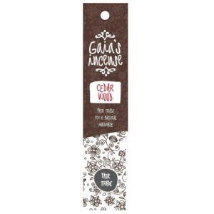 Wierook Gaia's Incense fairtrade - Cedarwood