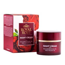 Royal Rose with Argan oil - anti-age nacht crème 50 ml.