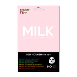 Intelligent Skin Therapy Home SPA- organic cotton masker Melk Proteïnen - 35+
