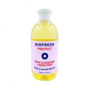 Biofresh Protect -vloeibare handzeep colloïdaal zilver water  500 ml.