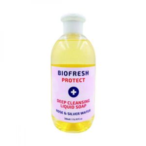 Biofresh Protect -vloeibare handzeep colloïdaal zilver water  500 ml.