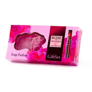 Giftset Rose of Bulgaria - EdP 2.1 ml. & glycerine zeep Rose 30 gr.