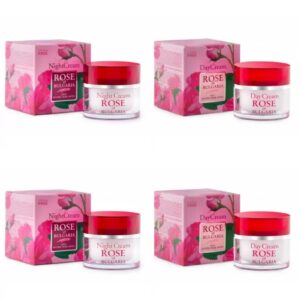 Voordeelbundel Rose of Bulgaria 2 x dag- & 2 x nachtcrème € 25