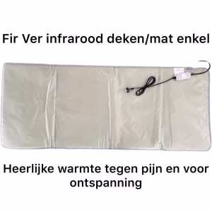 FIR Infrarood deken - enkele warmtedeken - 60 x 150 cm. € 140 (UITVERKOCHT)