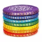 Klankschaal Kussentjes Set van 7 Chakra circa 12 cm - Afbeelding 2